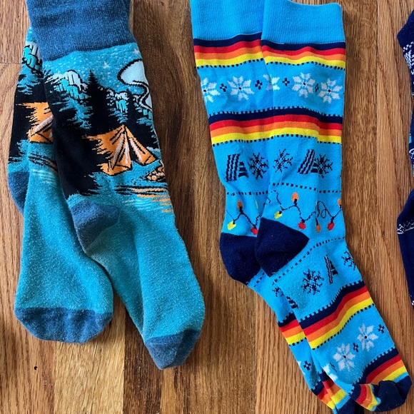 Colorful Patterned Men's Socks Set - Picture 3 of 5